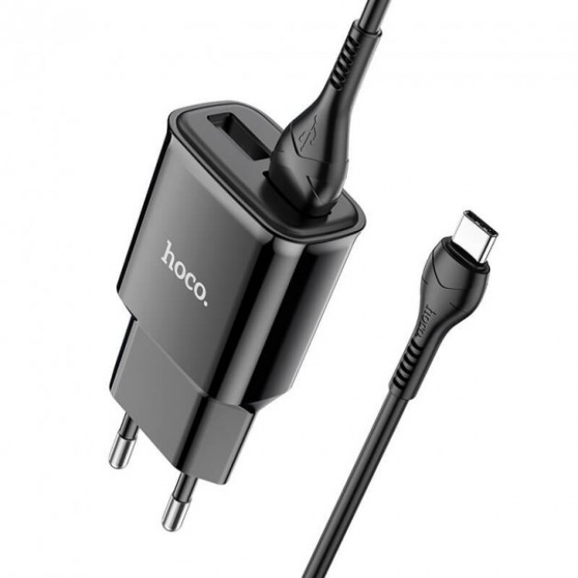 Сетевое ЗУ адаптер Hoco C88A Star round 2USB 2.4A