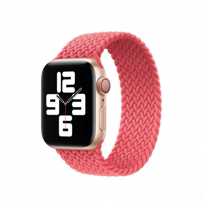 Ремешок для Watch 38/40mm Braided Solo Loop (Redroserose Punch) Size 6 (MY6F2)
