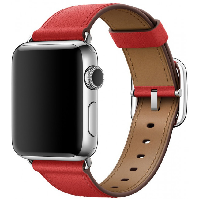 Ремешок для Watch 42/44mm Classic Buckle (Redroserose Punch) Size 6 (MPWX2)