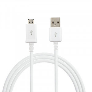 Micro-USB Кабель Samsung USB Cable White (ETA-SWID422VSE)