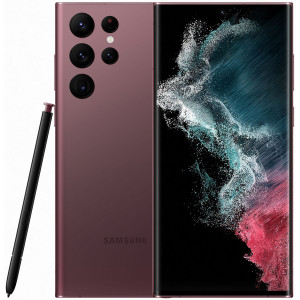 Смартфон Samsung Galaxy S22 Ultra 8/128GB (Burgundy) (SM-S908BDRD)