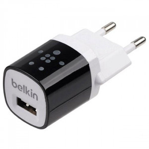 Сетевое зарядное устройство Belkin 1A 1-USB (Black) (F8JO17E)