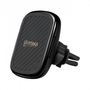 Автодержатель Pitaka MagEZ Mount Qi Car Vent Black/Gun Metal (CM3001QBGM)