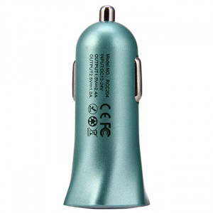 Автомобильное зарядное устройство Remax 2USB 2.4A Blue (RCC204)