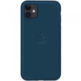 Чехол Apple iPhone 11 Silicone Сase Full Protective - Deep Navy (Original copy)