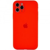 Чехол Apple iPhone 12 Pro Silicone Сase Full Camera Protective (Copy AA) - Red