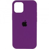 Чехол Apple iPhone 12 Pro Silicone Сase Full Camera Protective (Copy AA) - Grape