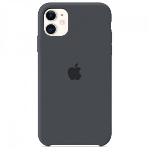 Чехол Apple iPhone 11 Silicone Сase - Grey (Original copy)
