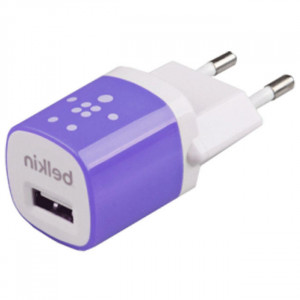 Сетевое зарядное устройство Belkin 1A 1-USB (Purple) (F8JO17E)