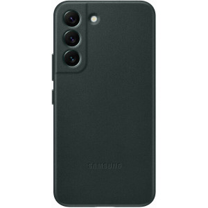 Samsung Чехол Leather Cover для смартфона Galaxy S22 (S901) Forest Green