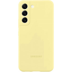 Samsung Чехол Silicone Cover для смартфона Galaxy S22 (S901) Butter Yellow