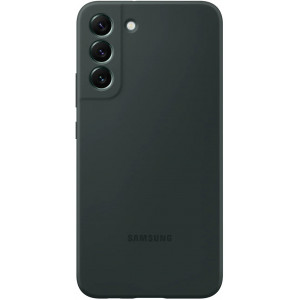 Samsung Чехол Silicone Cover для смартфона Galaxy S22+ (S906) Forest Green