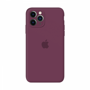 Чехол Apple iPhone 11 Pro Silicone Сase - Plum (Original copy)