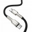 Кабель Baseus Cafule Series Metal Type-C to Type-C 100W (1m)  - Black, отзывы, цены | Фото 3