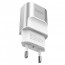 Сетевое ЗУ адаптер Hoco C47A Metal 2USB. 2.1A - Silver, отзывы, цены | Фото 3