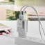 Сетевое ЗУ адаптер Hoco C47A Metal 2USB. 2.1A - Silver, отзывы, цены | Фото 4