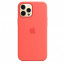Чехол для iPhone 12 Pro Max Silicone Case with MagSafe - Pink Citrus (MHL93), отзывы, цены | Фото 4