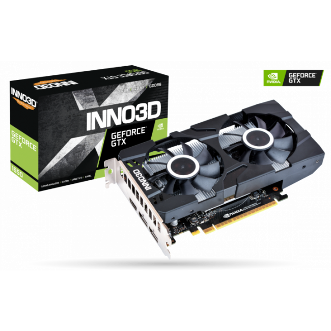 Видеокарта Inno3D GeForce GTX 1650 TWIN X2 OC [N16502-04D6X-1177VA25]