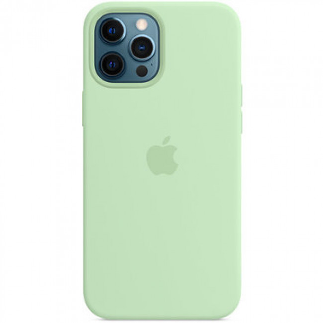 Чехол Apple iPhone 12 Pro Max Silicone Case (1:1 original) - Pistachio