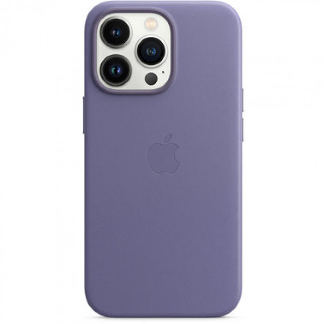 Чехол Apple iPhone 13 Pro Max Leather Case with MagSafe - Wisteria (MM1P3) 