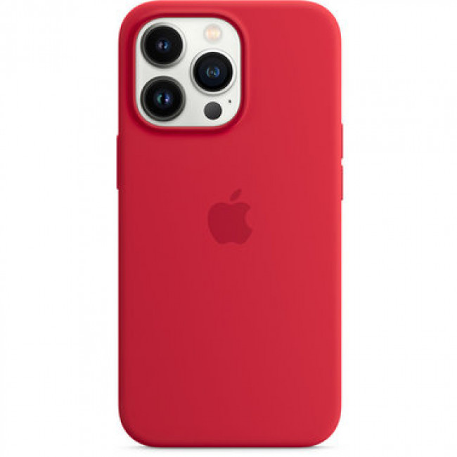 Чехол Apple iPhone 13 Pro Silicone Case with MagSafe - Product Red (MM2L3) 