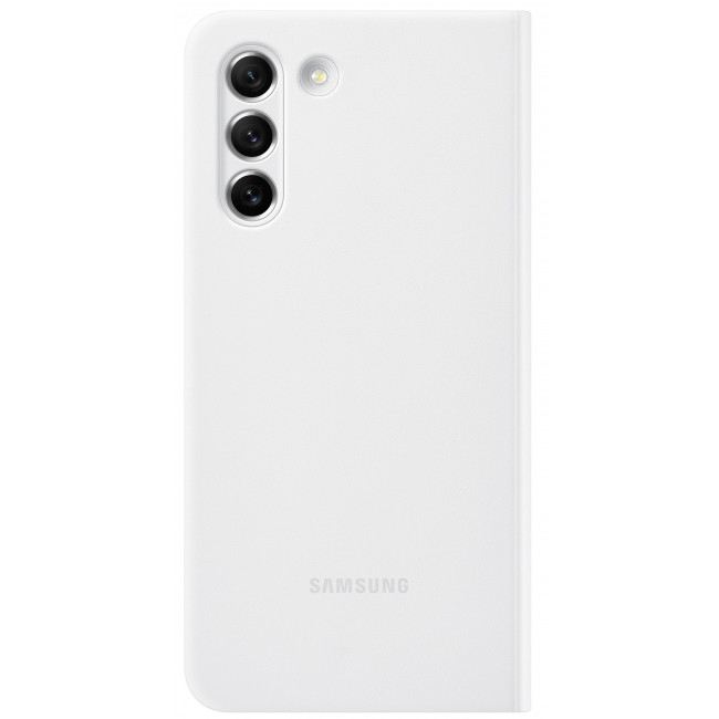 Чехол Samsung Clear View Cover для смартфона Galaxy S21 FE (G990) White [EF-ZG990CWEGRU]