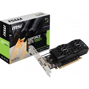 Видеокарта MSI PCI-Ex GeForce GTX 1050 Ti 4GT [GTX 1050 TI 4GT LP]