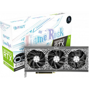 Видеокарта Palit PCI-Ex GeForce RTX 3070 Ti GameRock OC 8GB [NED307TT19P2-1047G]