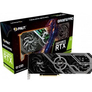 Видеокарта Palit PCI-Ex GeForce RTX 3070 Ti GamingPro 8GB [NED307T019P2-1046A]