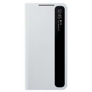 Чехол Samsung S21+ Smrt Clear View Cov.Light Gray