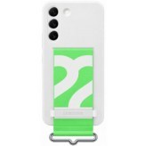 ASUS Чехол Silicone with Strap Cover для смартфона Galaxy S22+ (S906) White