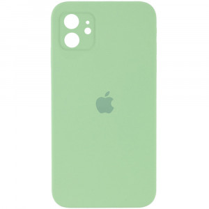 Чехол Apple iPhone 11 Silicone Сase Full Camera Protective (Copy AA) - Mint