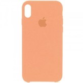 Чехол Apple iPhone XS Silicone Case Begonia (Original copy)