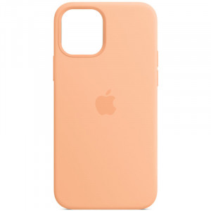 Чехол Apple iPhone 11 Silicone Сase Full Protective (Copy AA) - Cantaloupe