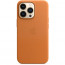 Чехол Apple iPhone 13 Pro Max Leather Case with MagSafe - Golden Brown (MM1L3) , відгуки, ціни | Фото 4