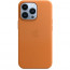 Чехол Apple iPhone 13 Pro Max Leather Case with MagSafe - Golden Brown (MM1L3) , відгуки, ціни | Фото 5