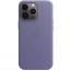 Чехол Apple iPhone 13 Pro Max Leather Case with MagSafe - Wisteria (MM1P3) , відгуки, ціни | Фото 4