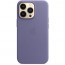 Чехол Apple iPhone 13 Pro Max Leather Case with MagSafe - Wisteria (MM1P3) , відгуки, ціни | Фото 3