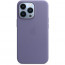 Чехол Apple iPhone 13 Pro Max Leather Case with MagSafe - Wisteria (MM1P3) , відгуки, ціни | Фото 5