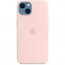Чехол Apple iPhone 13 mini Silicone Case with MagSafe - Chalk Pink (MM203), відгуки, ціни | Фото 4