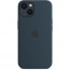 Чехол Apple iPhone 13 mini Silicone Case with MagSafe - Abyss Blue (MM213), відгуки, ціни | Фото 4