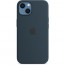 Чехол Apple iPhone 13 mini Silicone Case with MagSafe - Abyss Blue (MM213), відгуки, ціни | Фото 3
