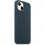 Чехол Apple iPhone 13 mini Silicone Case with MagSafe - Abyss Blue (MM213), відгуки, ціни | Фото 7