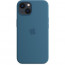 Чехол Apple iPhone 13 mini Silicone Case with MagSafe - Blue Jay (MM1Y3) , відгуки, ціни | Фото 3