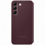 Чехол Samsung Smart Clear View Cover для смартфона Galaxy S22 (S901) Burgundy [EF-ZS901CEEGRU], відгуки, ціни | Фото 6